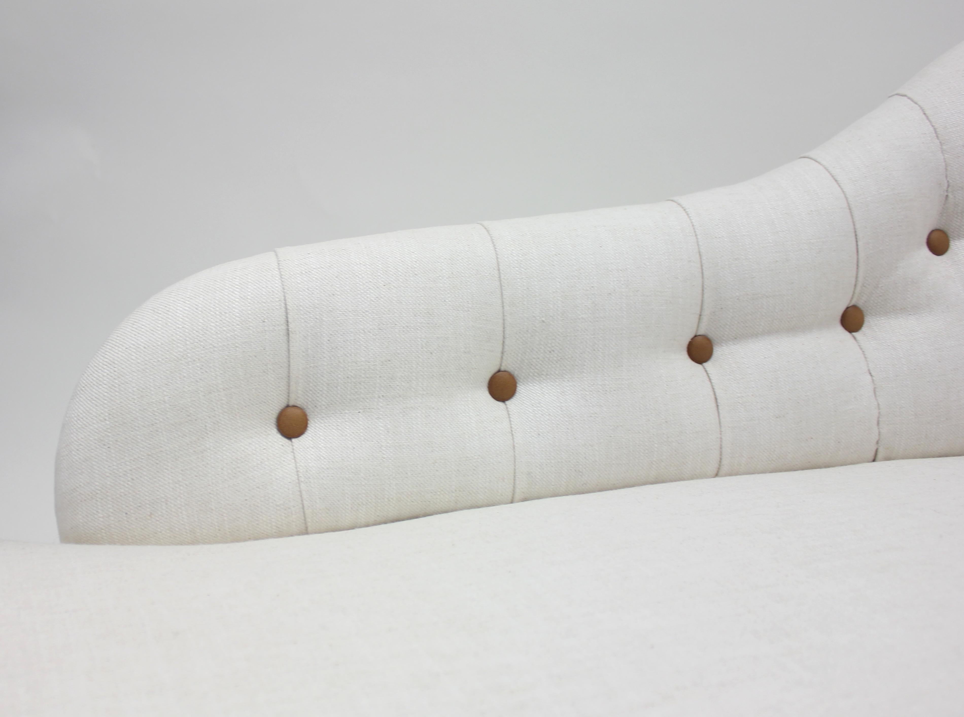 Rare Chaise Lounge, Attributed to Greta Magnusson Grossman, 1940s 8