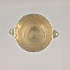 Secchiello da champagne originale della Nave Normandia Luc Lanel design 1932 Christofle