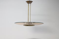 Rare Chandelier 1508 by Max Ingrand for Fontana Arte