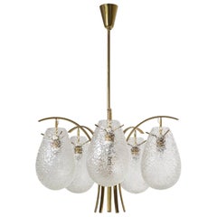 Rare Chandelier by Angelo Lelii for Arredoluce, 1959