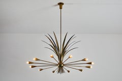 Rare Chandelier by Angelo Lelli for Arredoluce