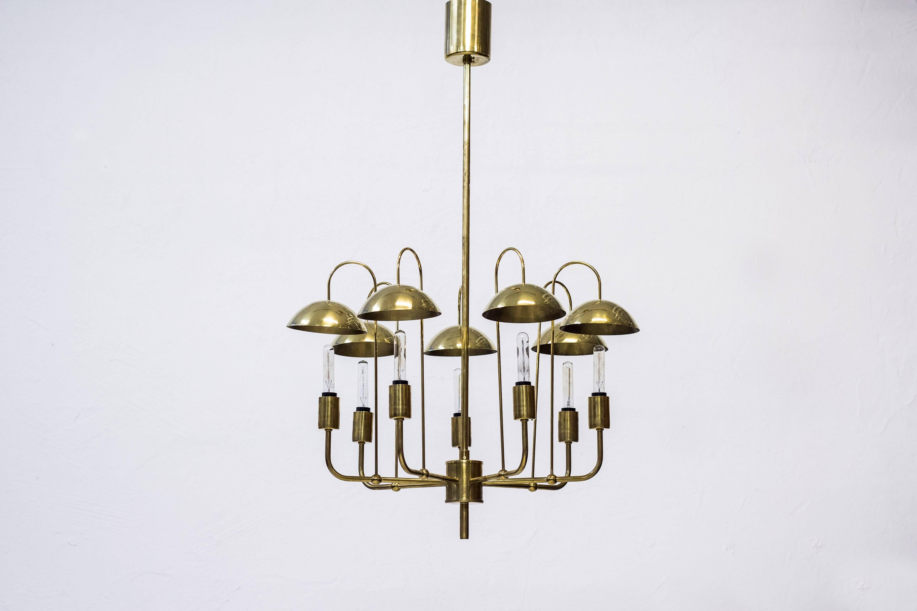 Mid-20th Century Rare Chandelier by Hans-Agne Jakobsson, Sweden, 1960s