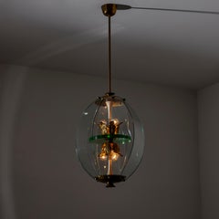 Rare Chandelier by Pietro Chiesa for Fontana Arte