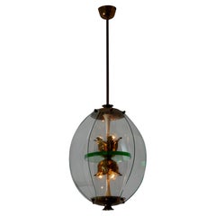Rare Chandelier by Pietro Chiesa for Fontana Arte