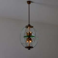 Rare Chandelier by Pietro Chiesa for Fontana Arte