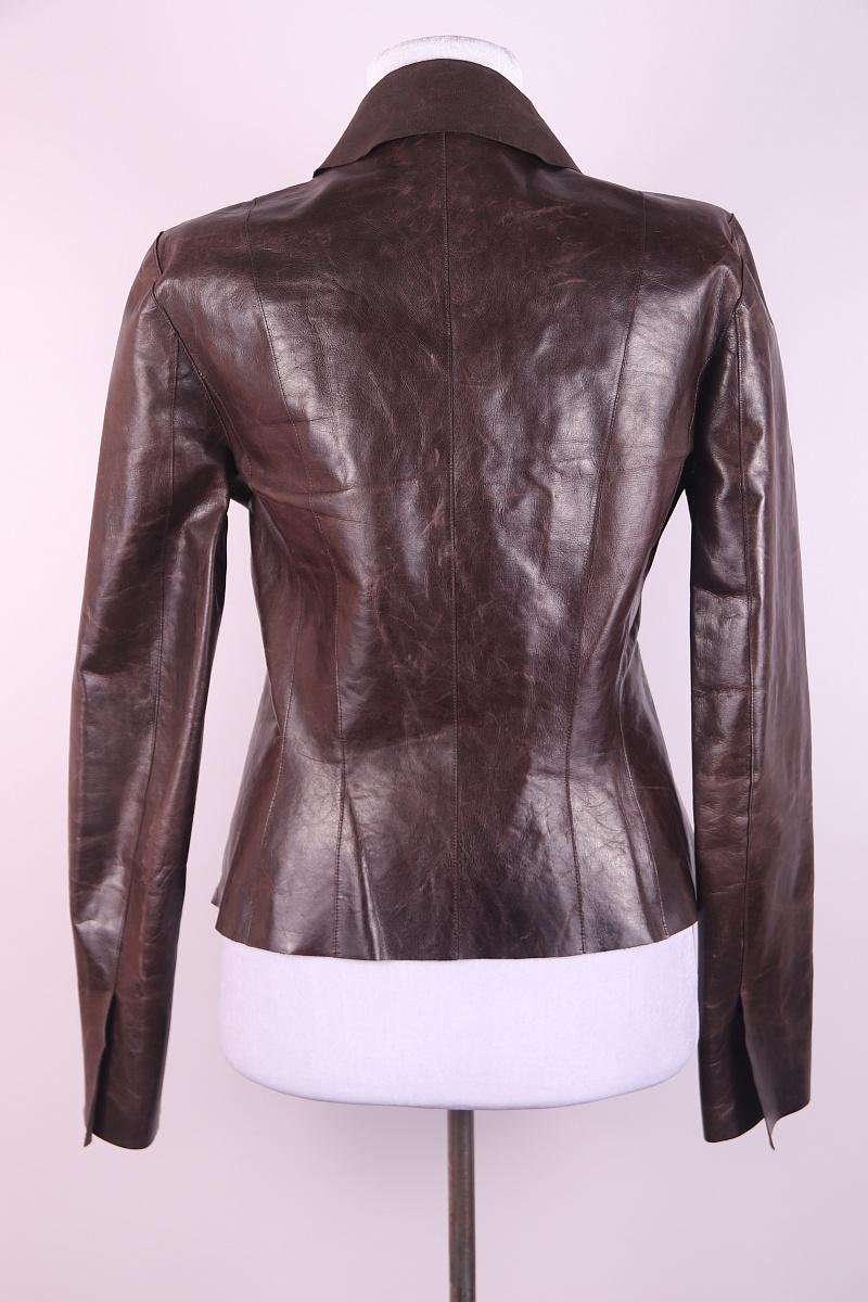 Rare! Chanel 02A 2002 / 2003 Fall / winter RTW leather pantsuit runway For Sale 6