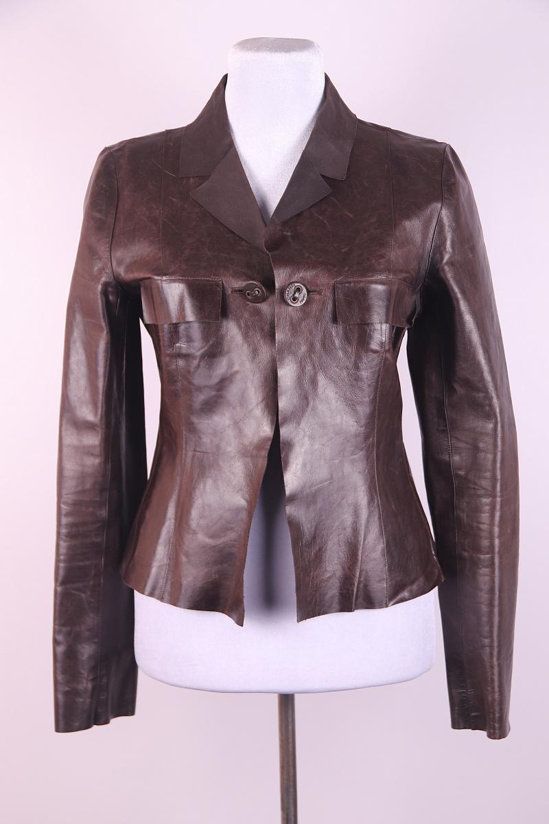 Rare! Chanel 02A 2002 / 2003 Fall / winter RTW leather pantsuit runway For Sale 3