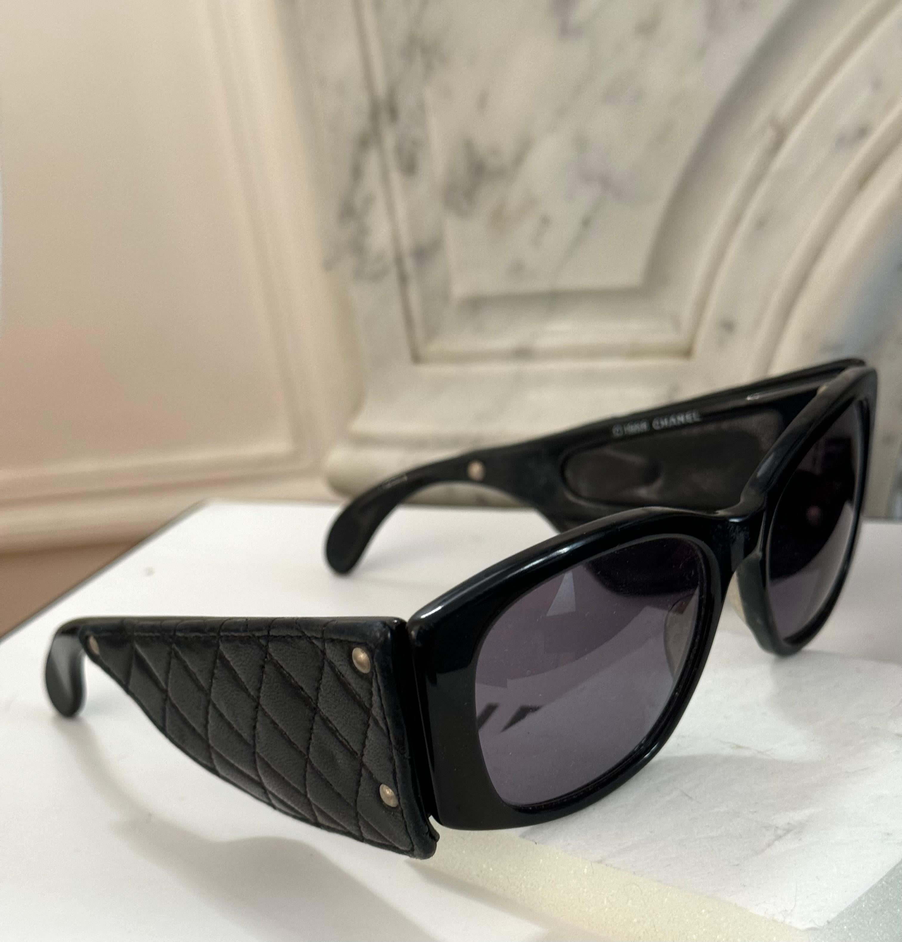 Seltene Chanel 1988 Vintage-Sonnenbrille für Flieger Piloten  im Angebot 8