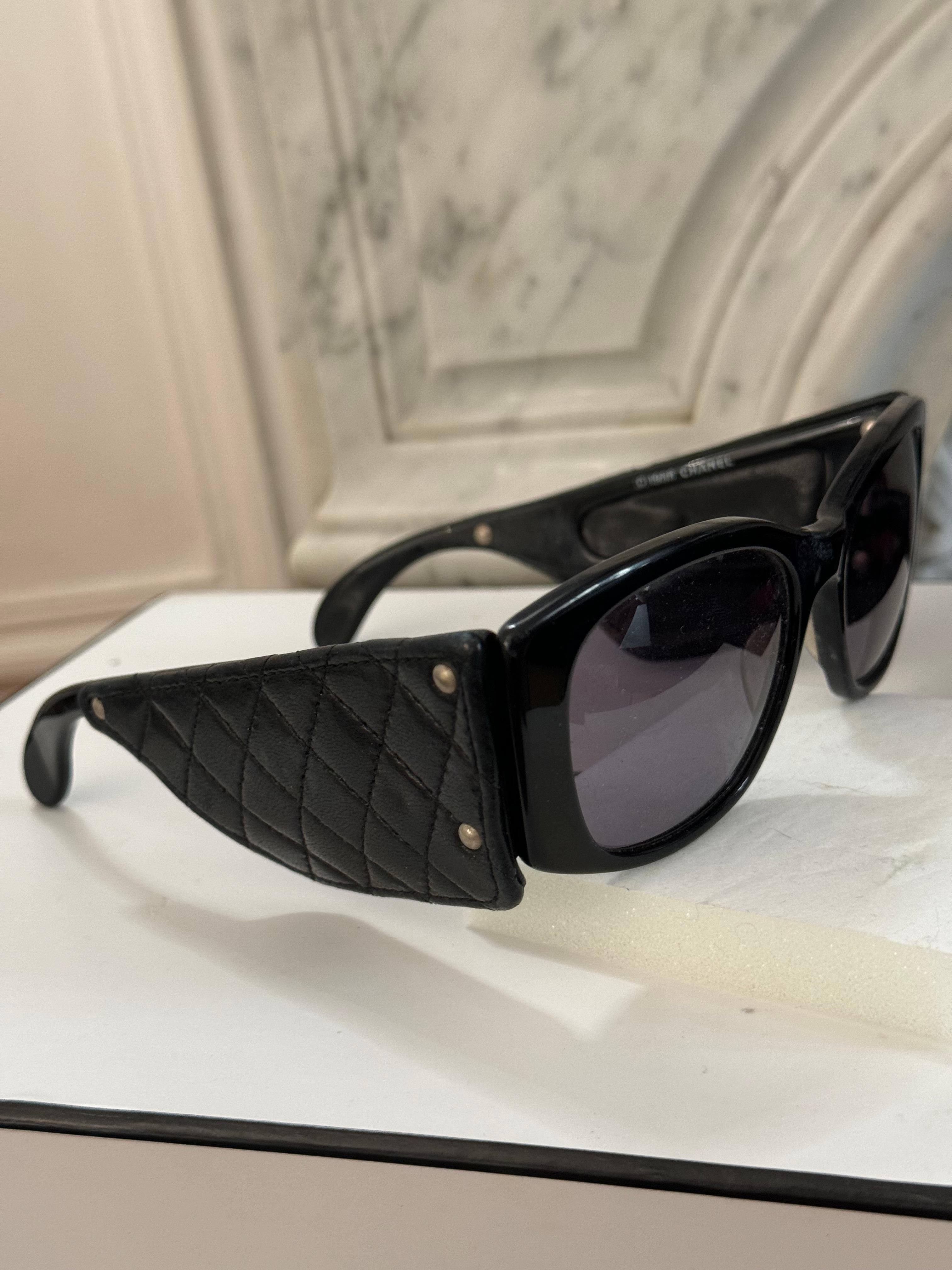 Seltene Chanel 1988 Vintage-Sonnenbrille für Flieger Piloten  im Angebot 16
