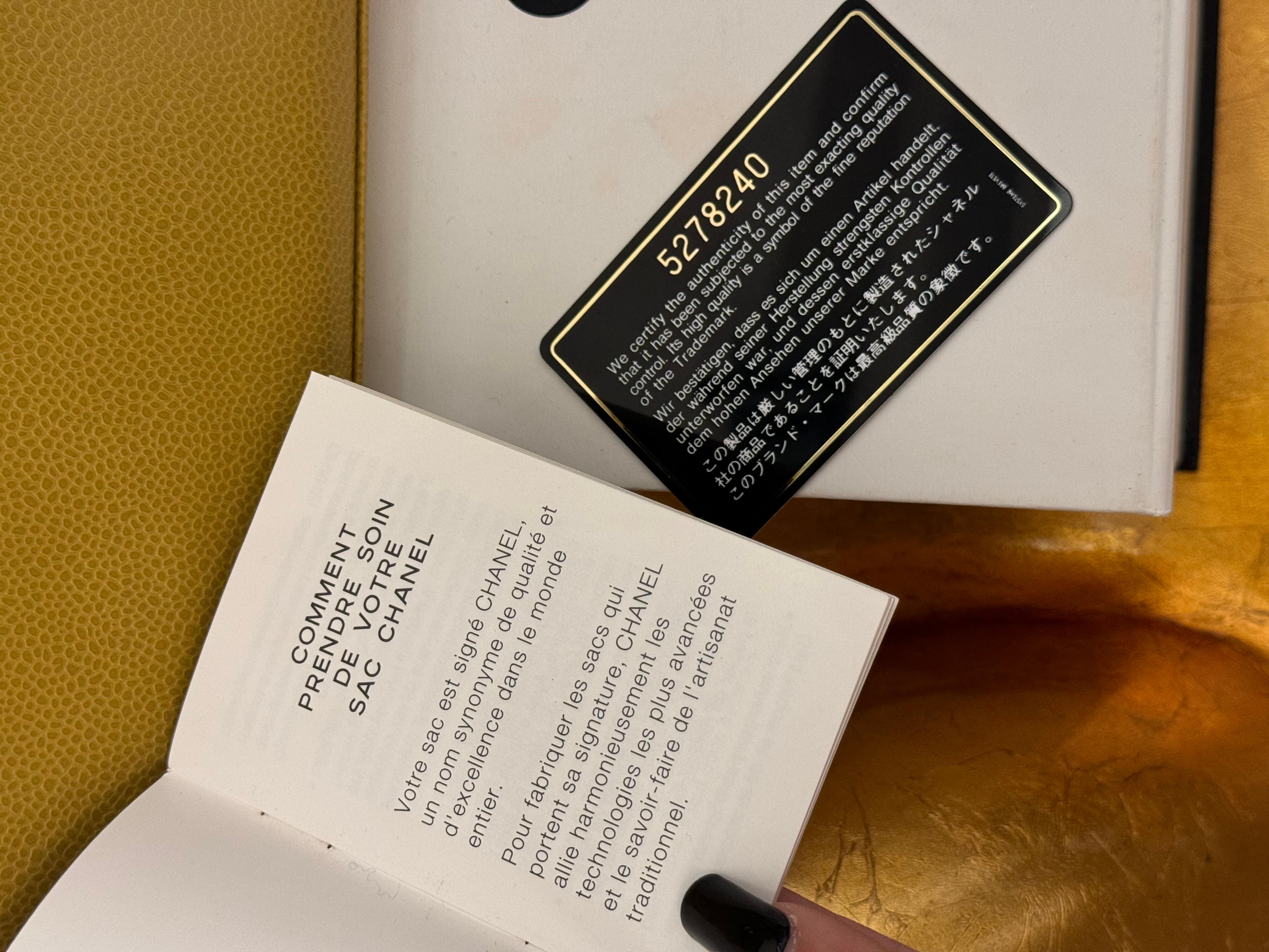 Rare porte-documents Chanel 1997-1999 citron vert caviar en vente 1