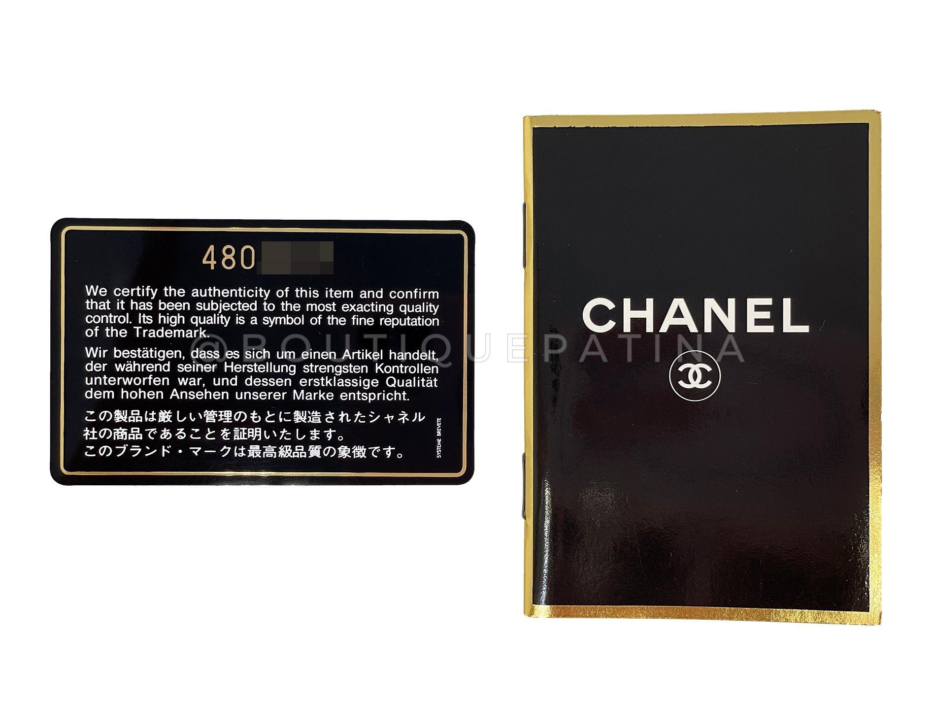 Seltene Chanel 1997 Vintage Große Jumbo Schwarz Kaviar Diana Klappentasche 24k GHW 68110 im Angebot 10