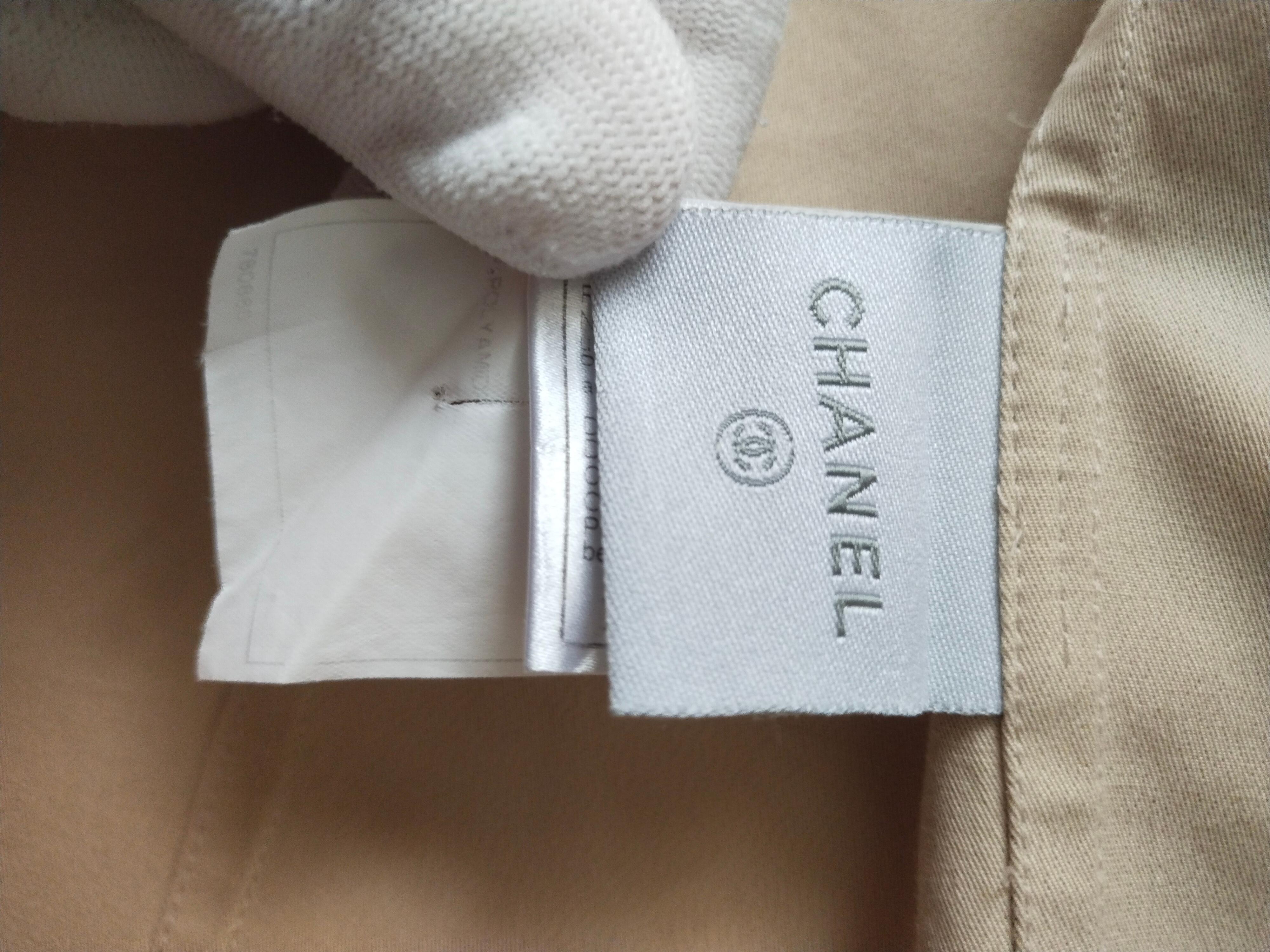 Rare! Chanel 2008 08P jacket 2008 Karl Lagerfeld CC logo buttons France 6 US For Sale 11