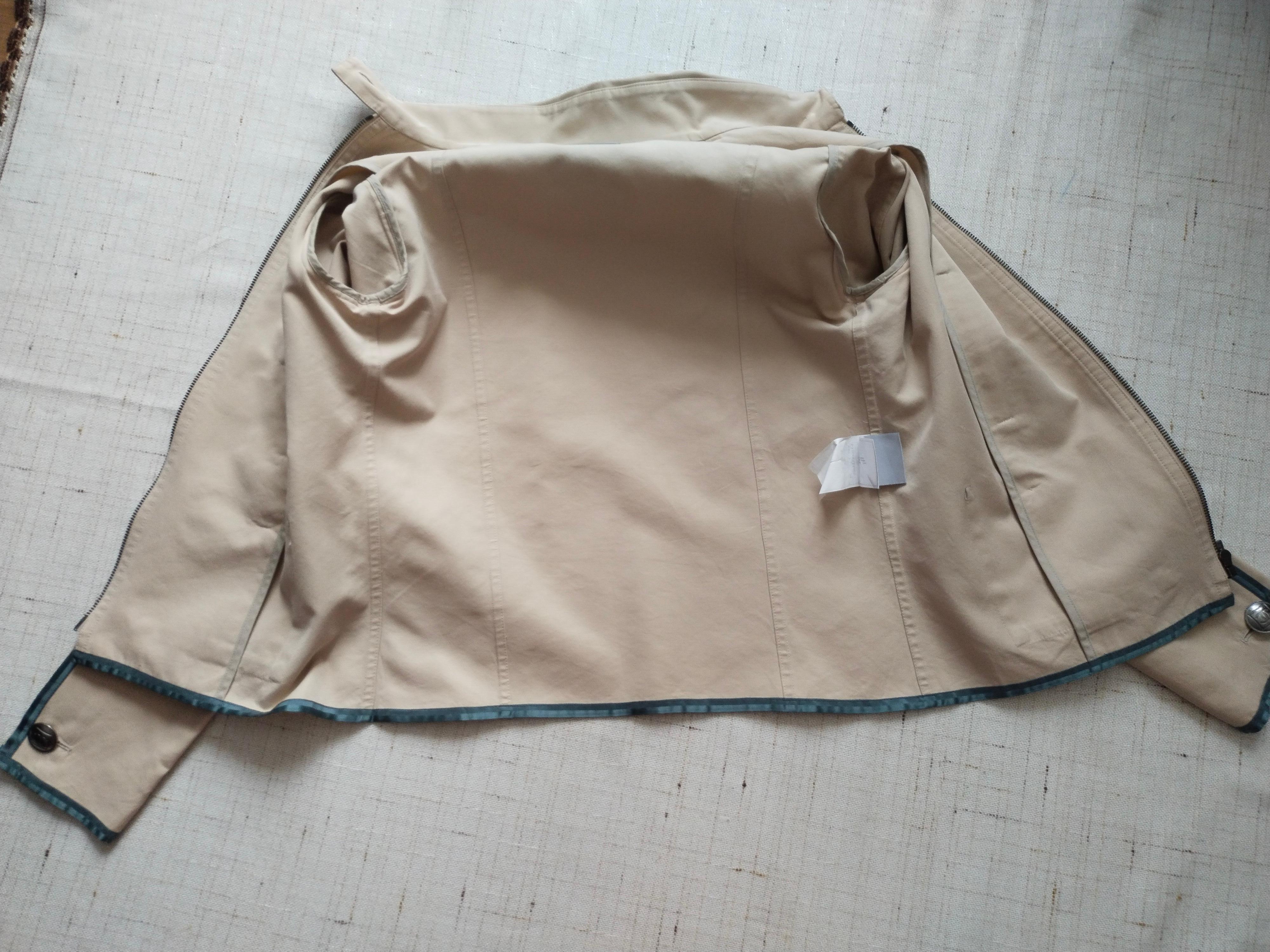 Rare! Chanel 2008 08P jacket 2008 Karl Lagerfeld CC logo buttons France 38 US 8 For Sale 14
