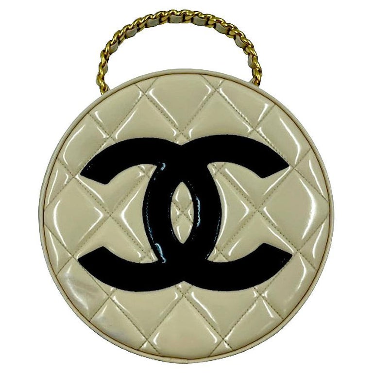 Chanel Round Handle - 33 For Sale on 1stDibs  chanel round handle bag, chanel  circular handle bag, chanel circle bag with handle