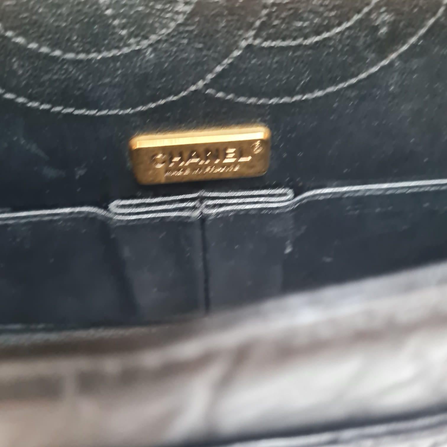 Rare Chanel Black Reissue 2.55 225 Medium Casino Charm Double Flap Bag 9