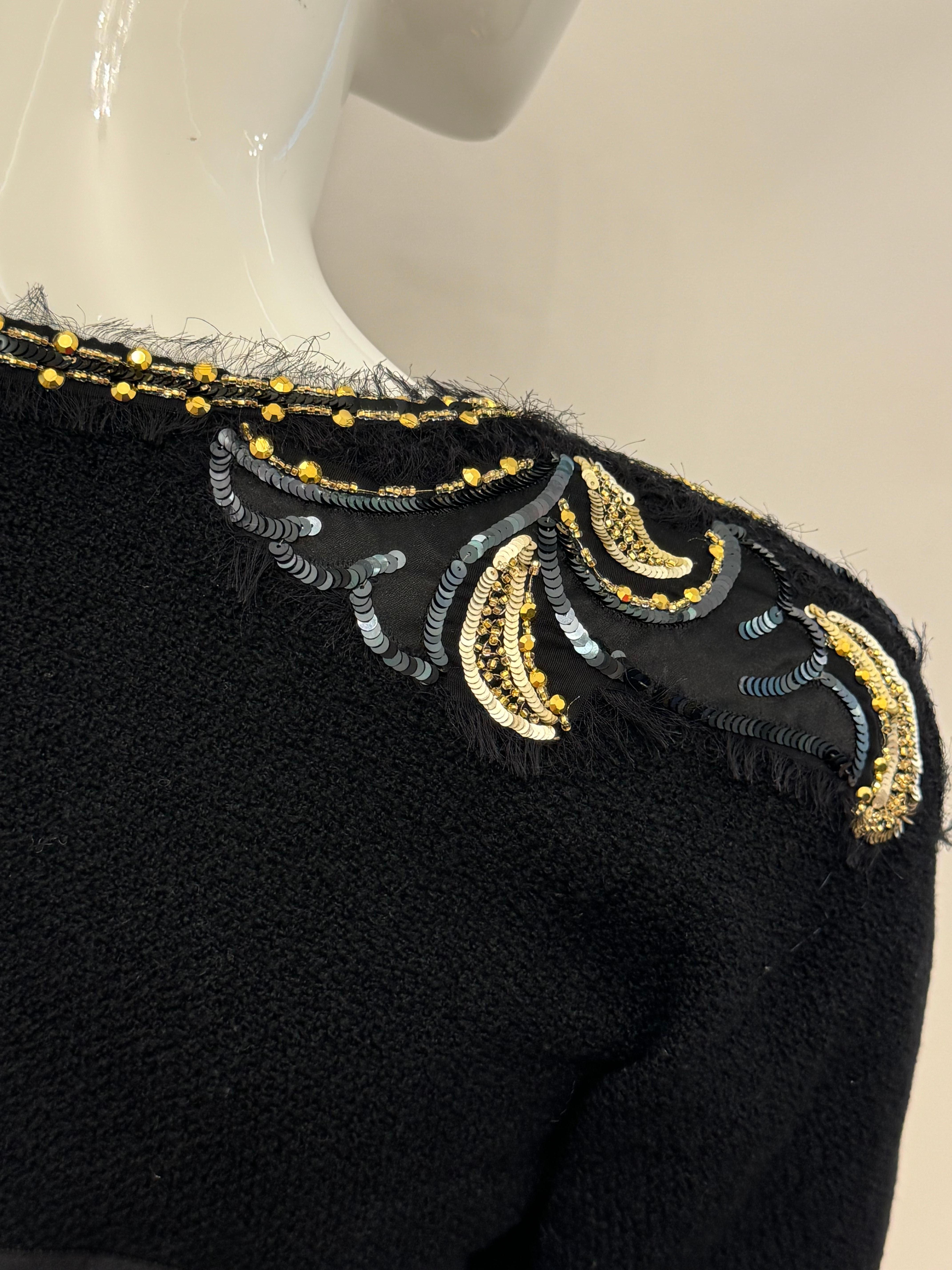 Rare Chanel by Karl Lagerfeld F/W 2006 runway embroidery jacket For Sale 8