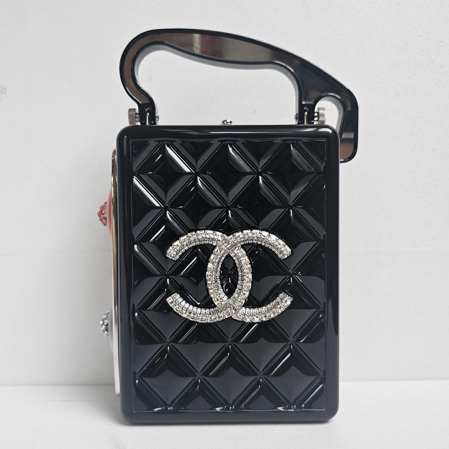 Rare Chanel Cruise 2020 Traffic Light Minaudiere Bag For Sale 5