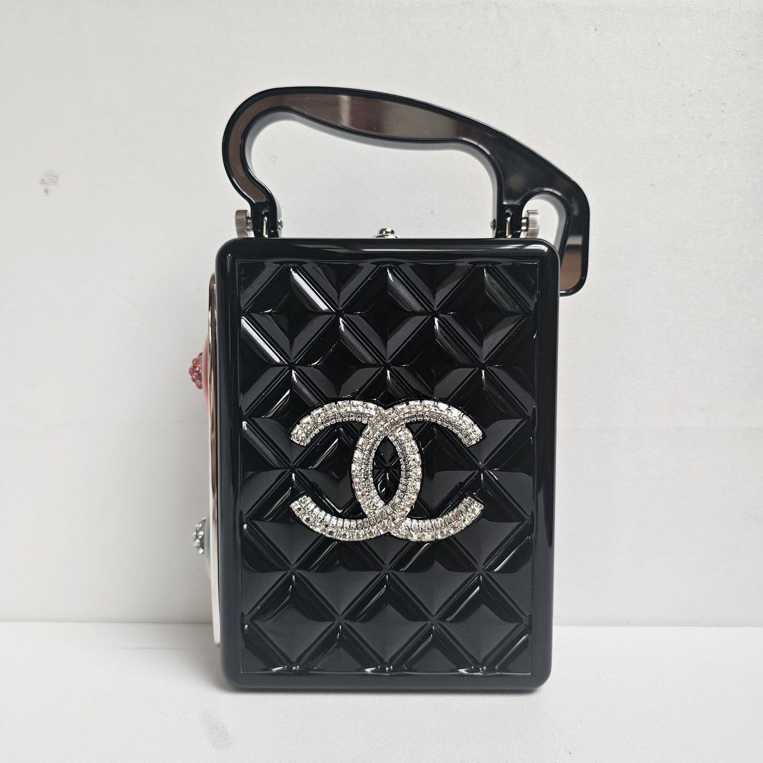 Rare Chanel Cruise 2020 Traffic Light Minaudiere Bag For Sale 7