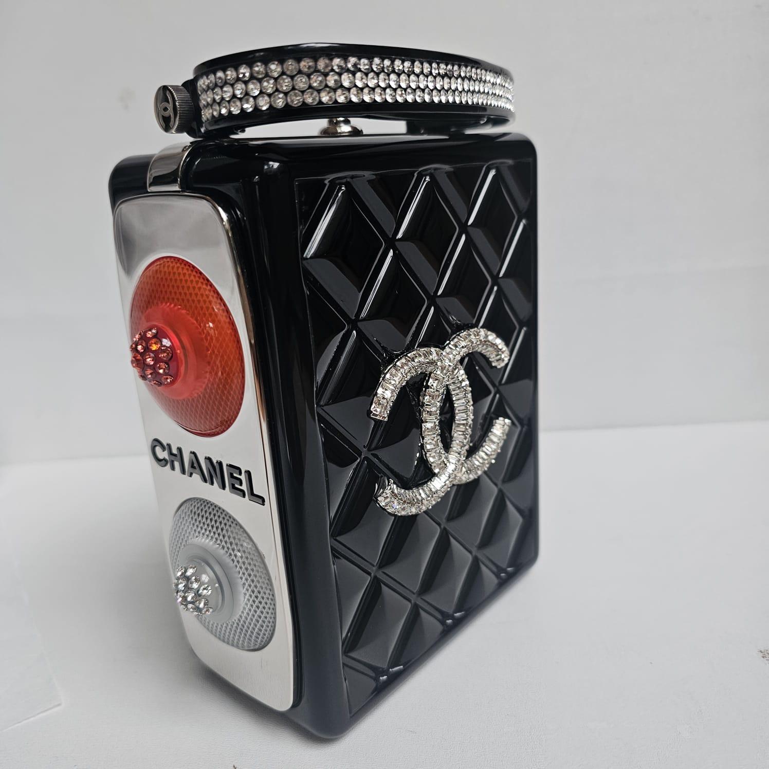 Rare Chanel Cruise 2020 Traffic Light Minaudiere Bag For Sale 8