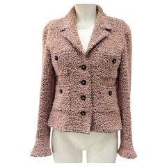 Rare Chanel FW 1994 lilac fantasy tweed Runway Jacket