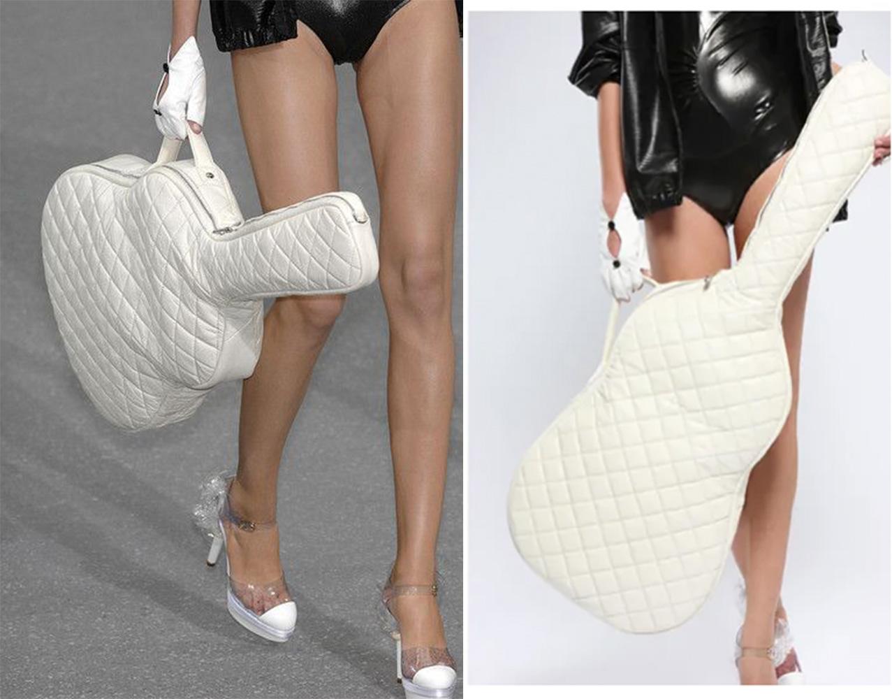 RARE Chanel Guitar Case Runway Piece For Sale 13