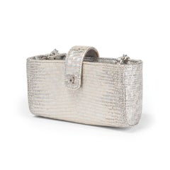 Rare Chanel Iridescent Lizard Mini Bag