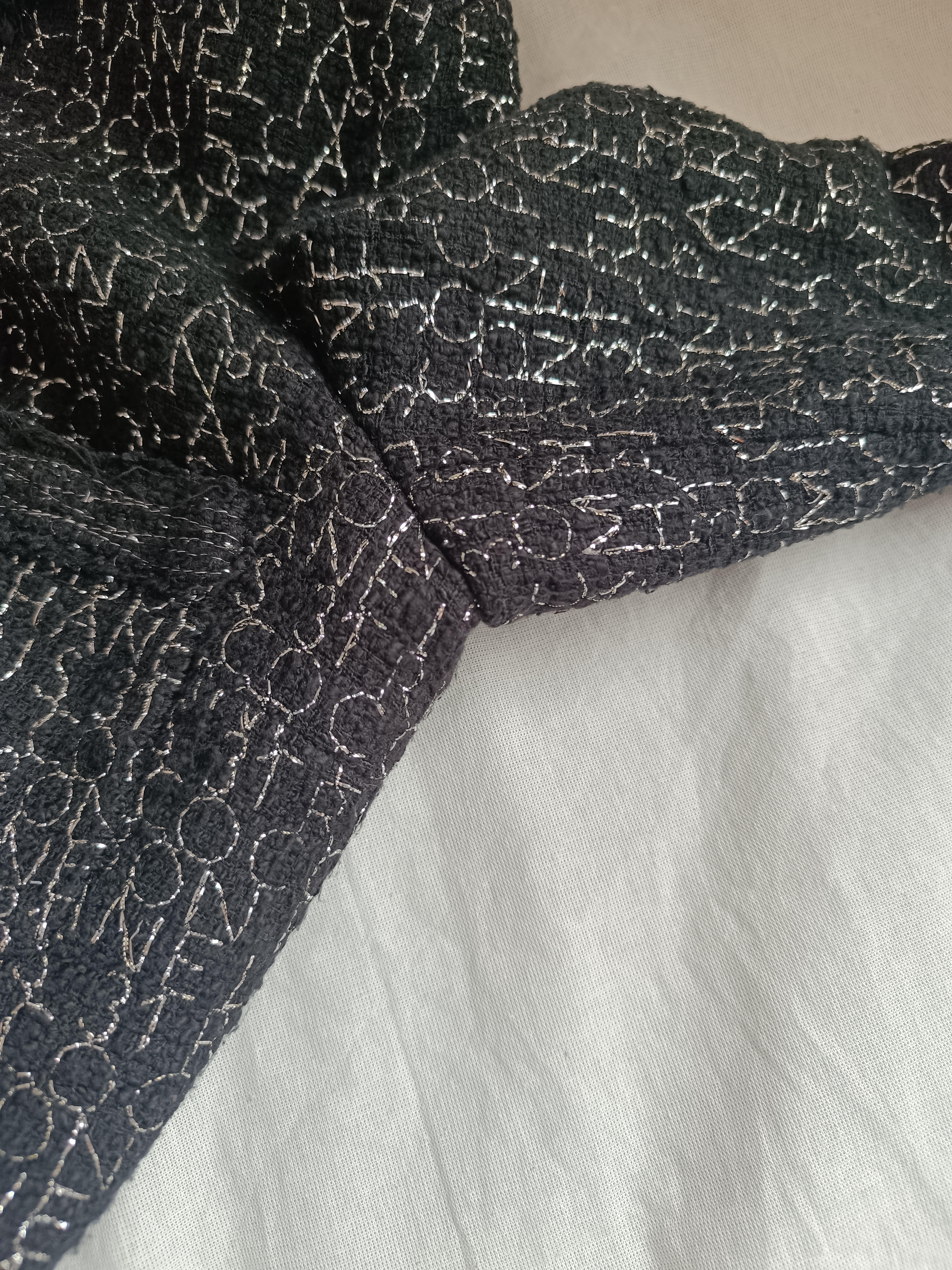 Rare ! Chanel & Karl Lagerfeld 2007 07P veste CC boutons logo 9