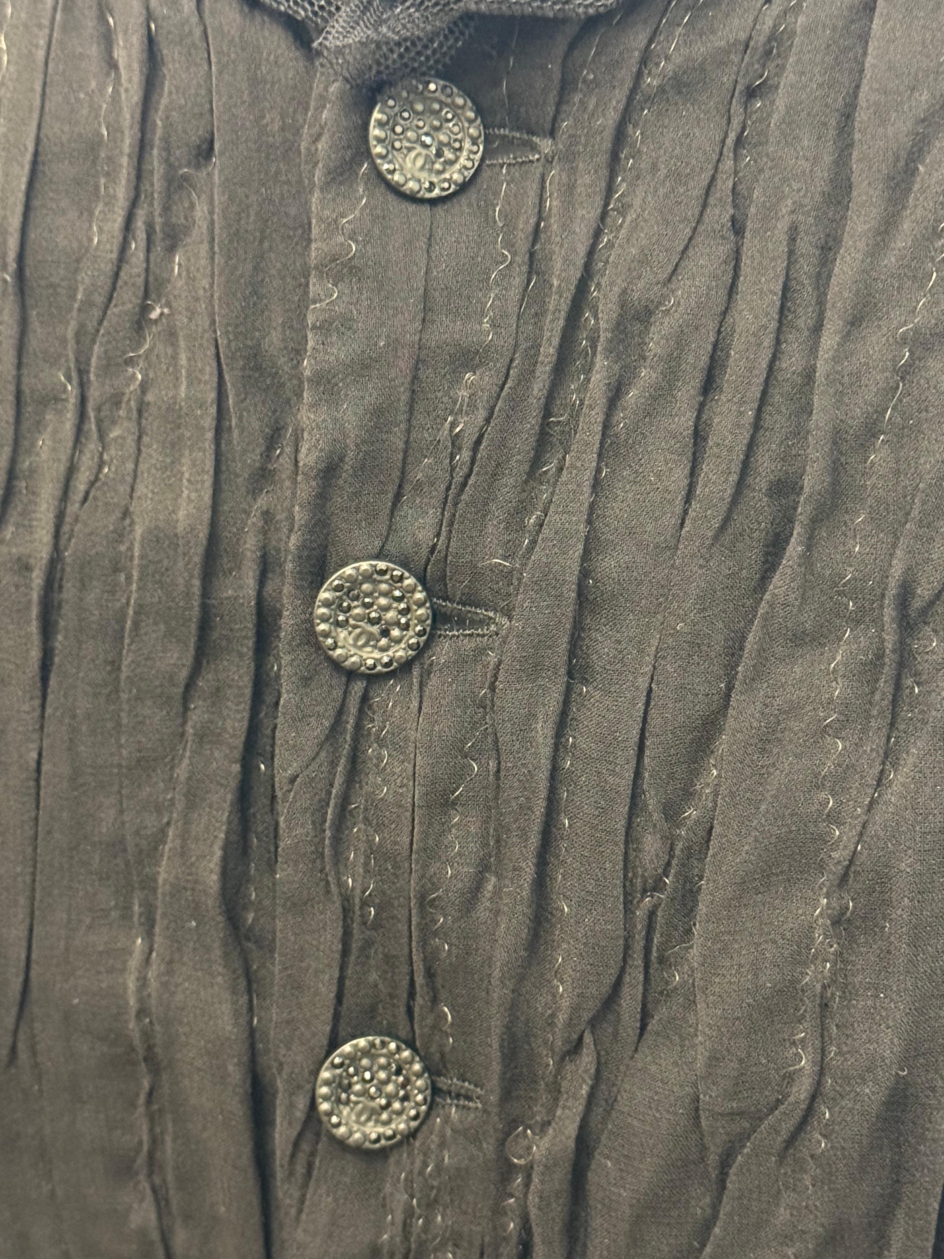 Rare robe de cocktail Chanel Métiers d'art Paris Tokyo 2005 en vente 1