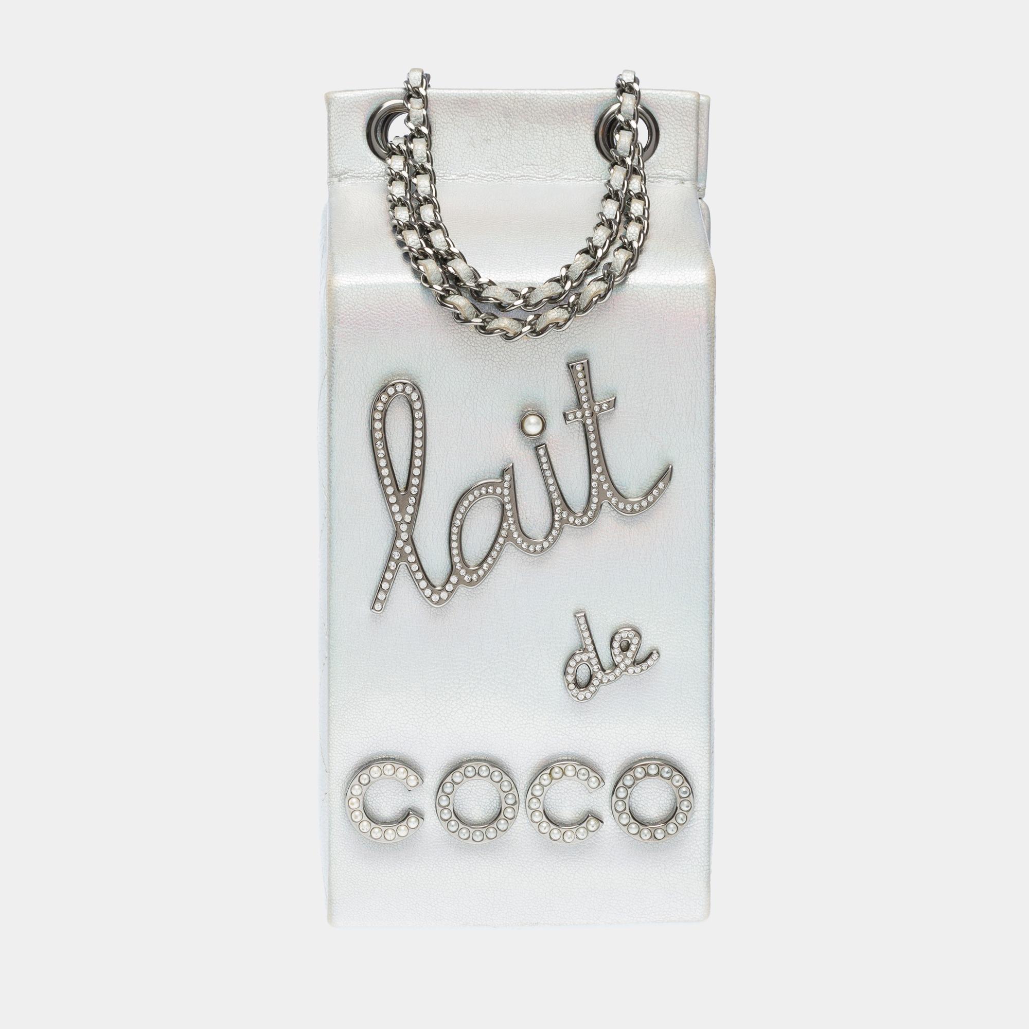 Silver Rare Chanel Minaudière 