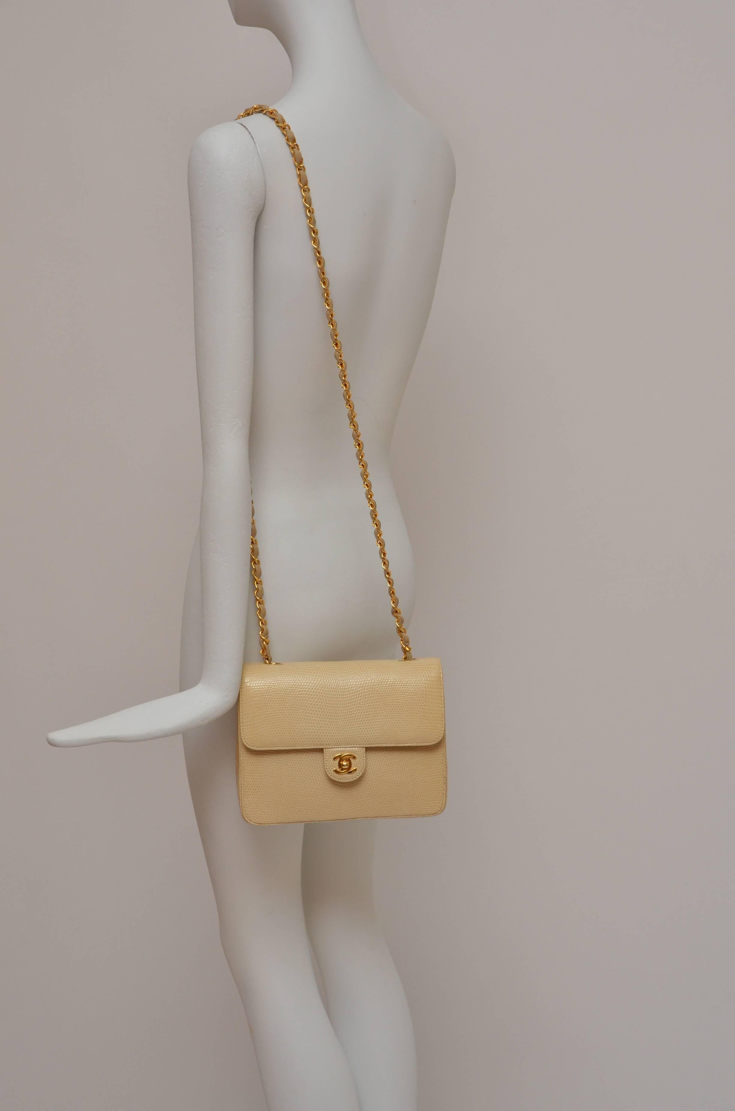 Chanel Mini Lizard Handbag, 1990s     3