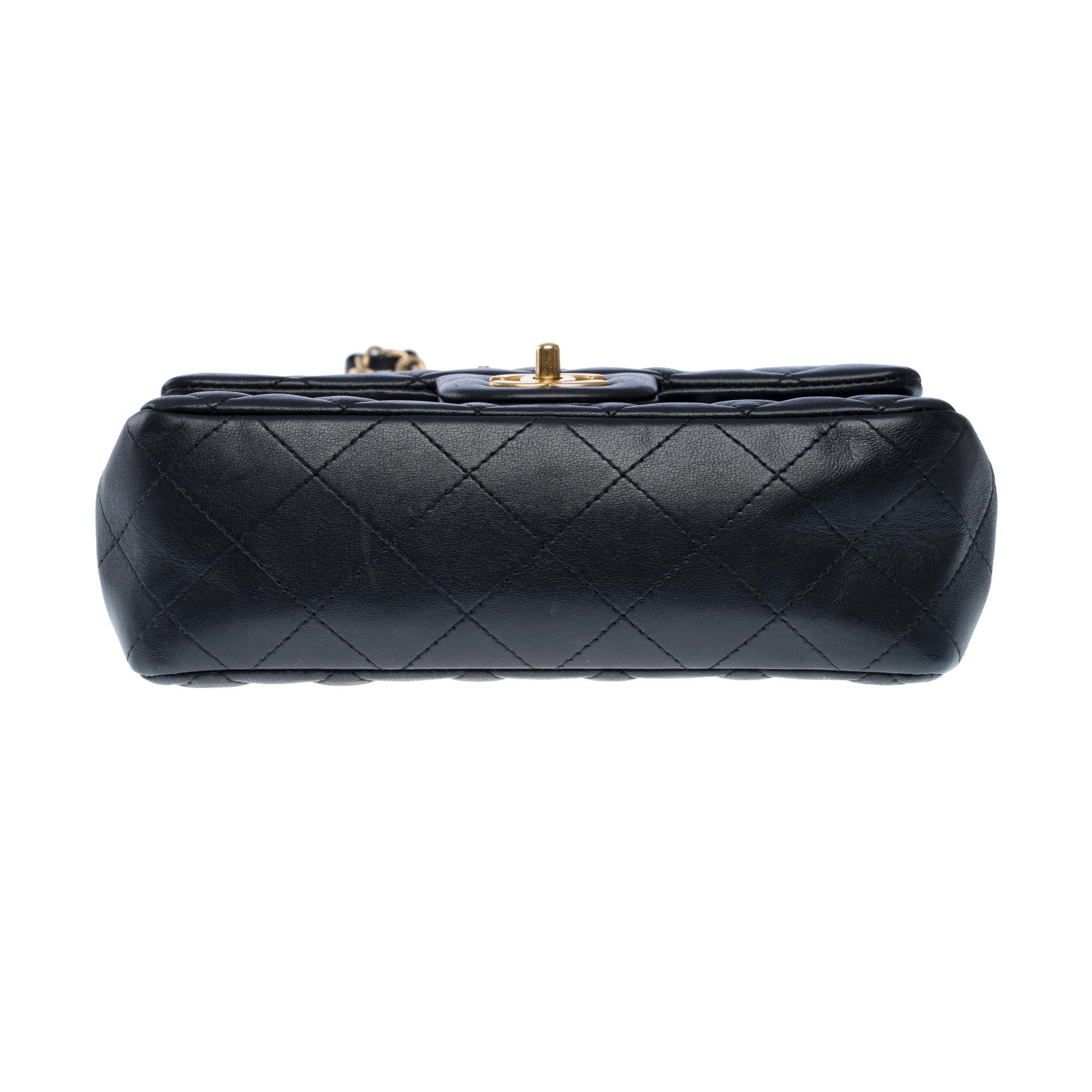 Rare Chanel Mini Rectangular 2019 Egyptian Amulet Flap bag, GHW For Sale 5