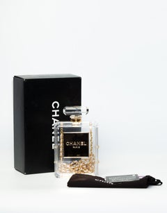 Chanel Rare NO5 Perfume Bag Clear Limited Edition Evening Shoulder Bag