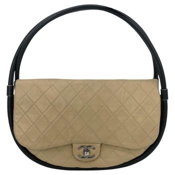 Chanel Nude Lambskin Hula Hoop Bag, 2012