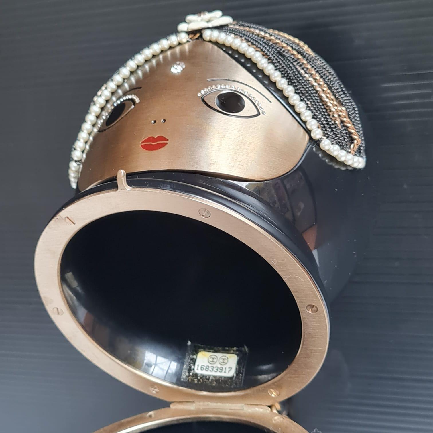Rare Chanel Paris-Bombay Métiers d’Art Matryoshka Minaudière Doll Clutch 1
