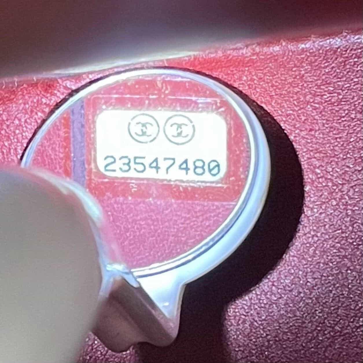 Seltene Chanel Rot Echt Alligator Jumbo Doppelklappe Handtasche mit GHW im Angebot 15