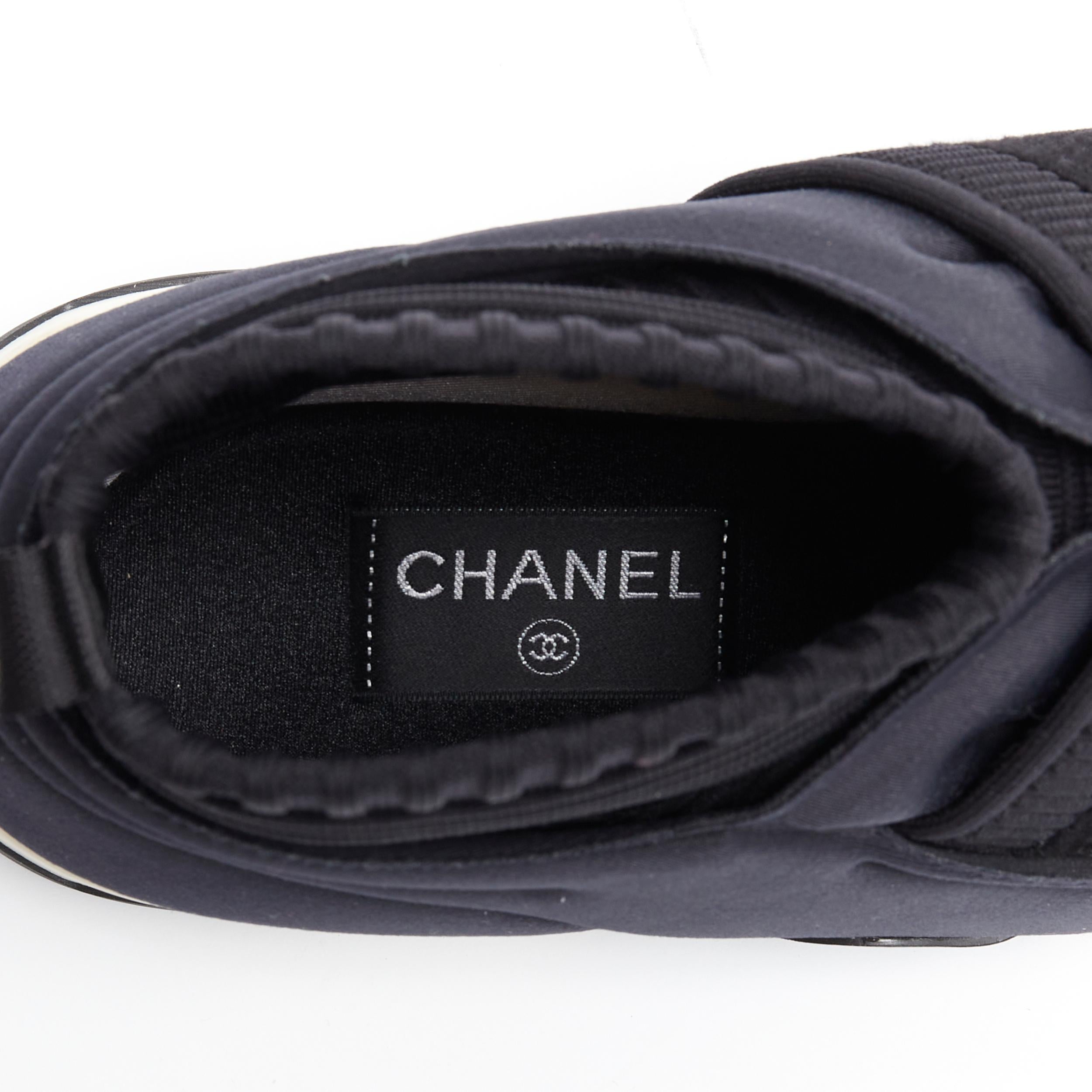 chanel sock trainers