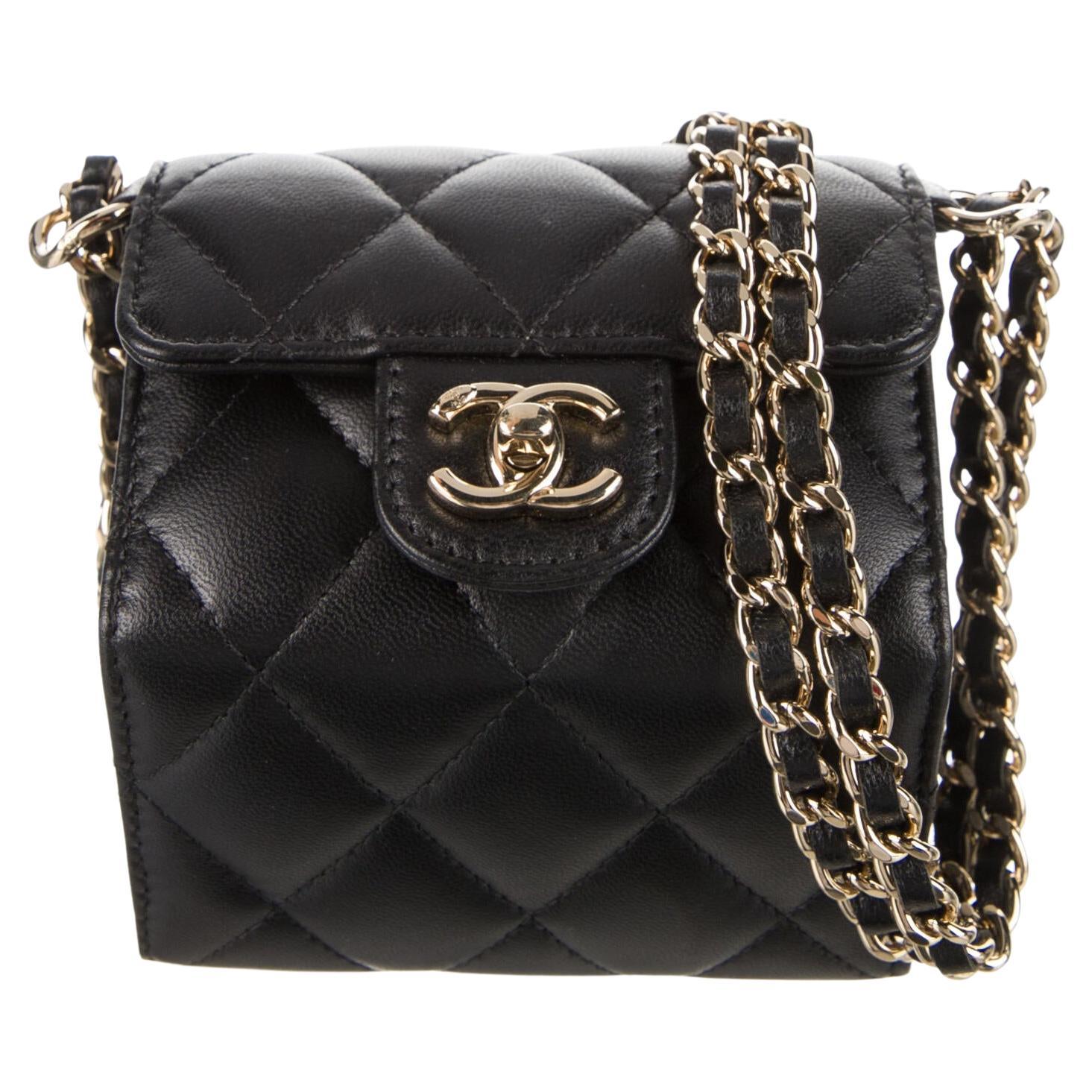 Rare Chanel Unfolding Octagon Inspired Precious Keepsake Treasure Box Flap Bag 