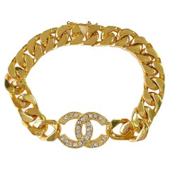 Chanel Bracelets - 404 For Sale at 1stDibs | chanel bangle, vintage chanel  bracelet, chanel bracelet gold