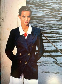 Rare Chanel Vintage Cruise 1993 Starfish Lava Red Pearl 93C Earrings