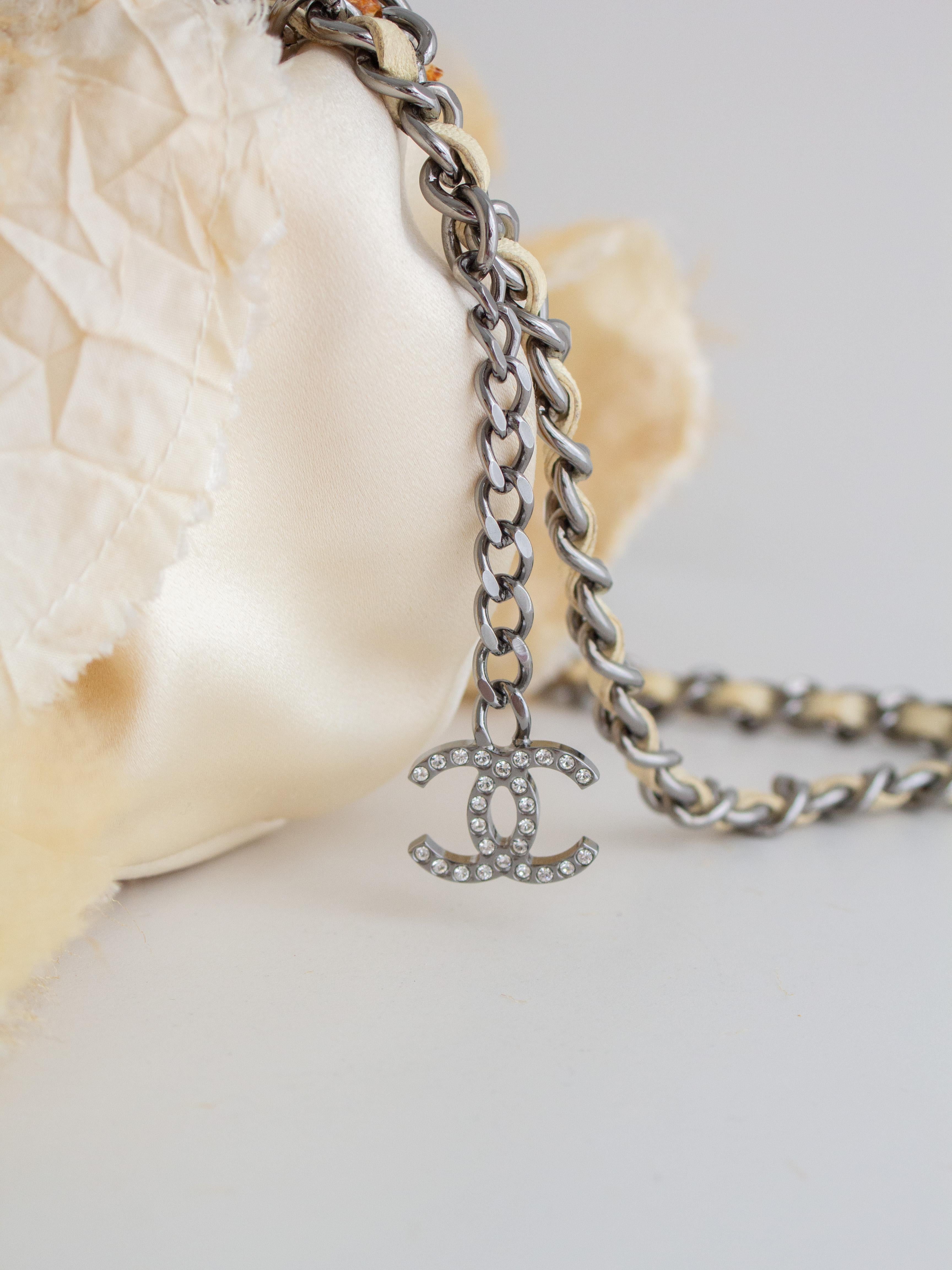 Rare Chanel Vintage S/S 2006 Cream Ivory Camellia 06P Clutch Bag 2