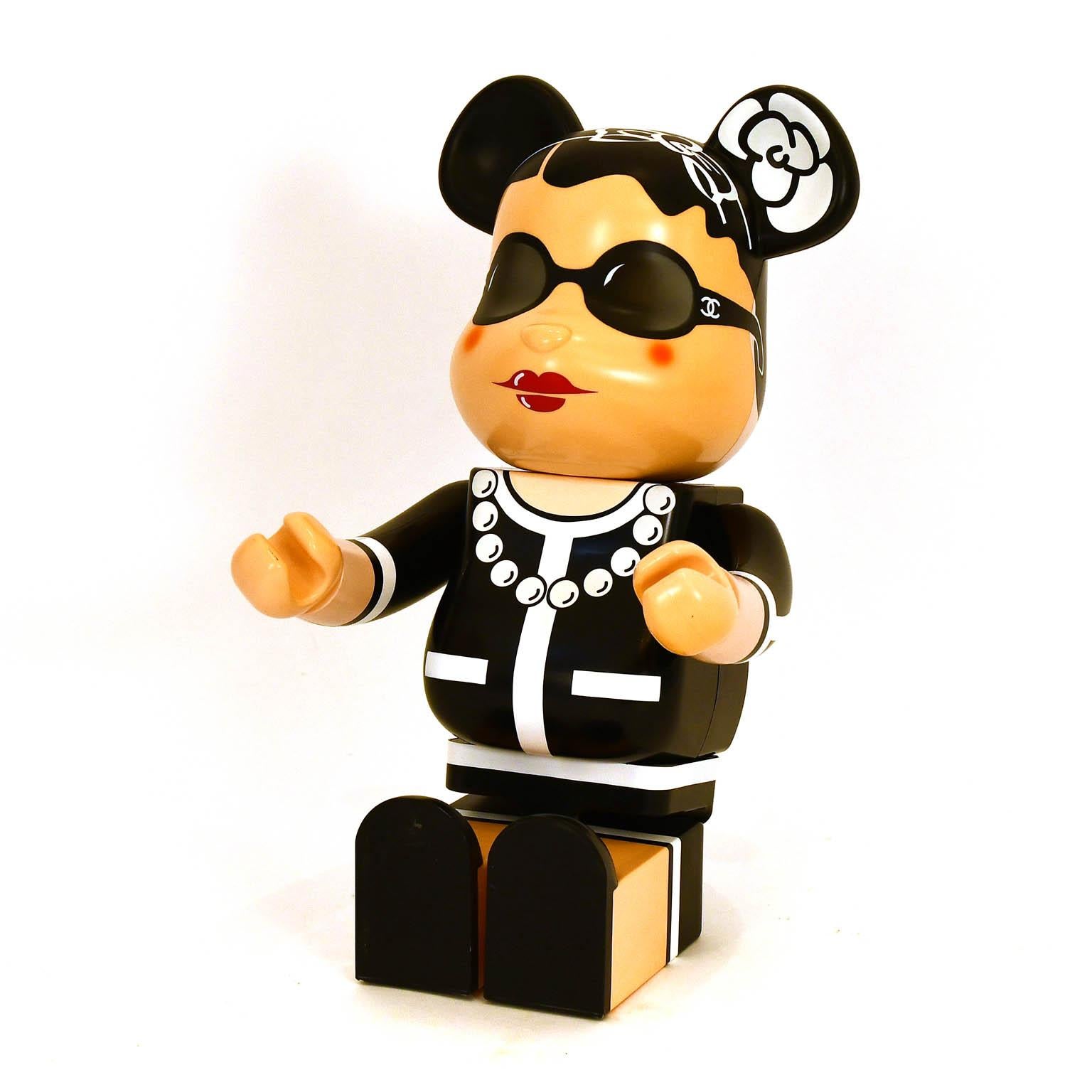 Chanel x Medicom Bearbrick 1000% Edition limitée Nr 206 KARL LAGERFELD 5