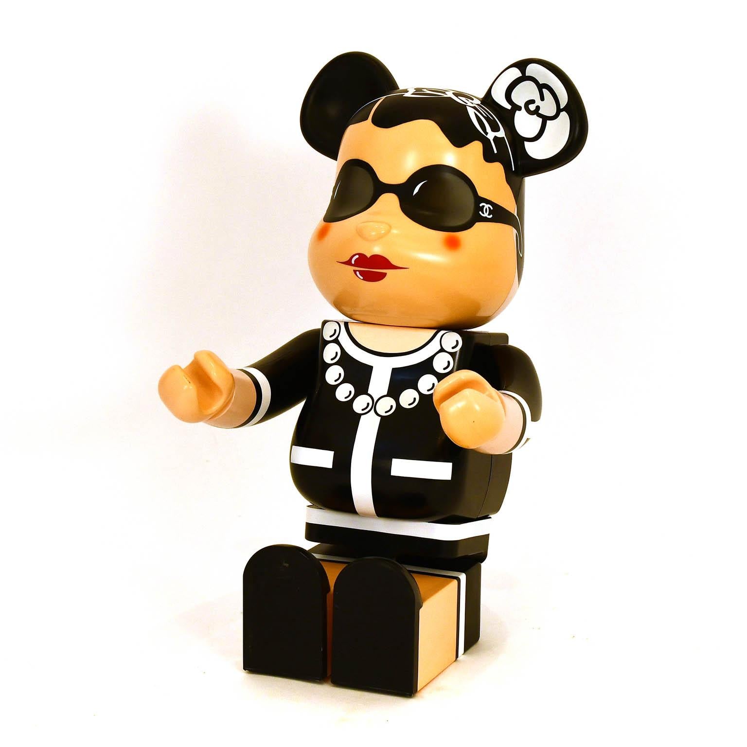 Chanel x Medicom Bearbrick 1000% Limited Edition Nr 206 KARL LAGERFELD 2