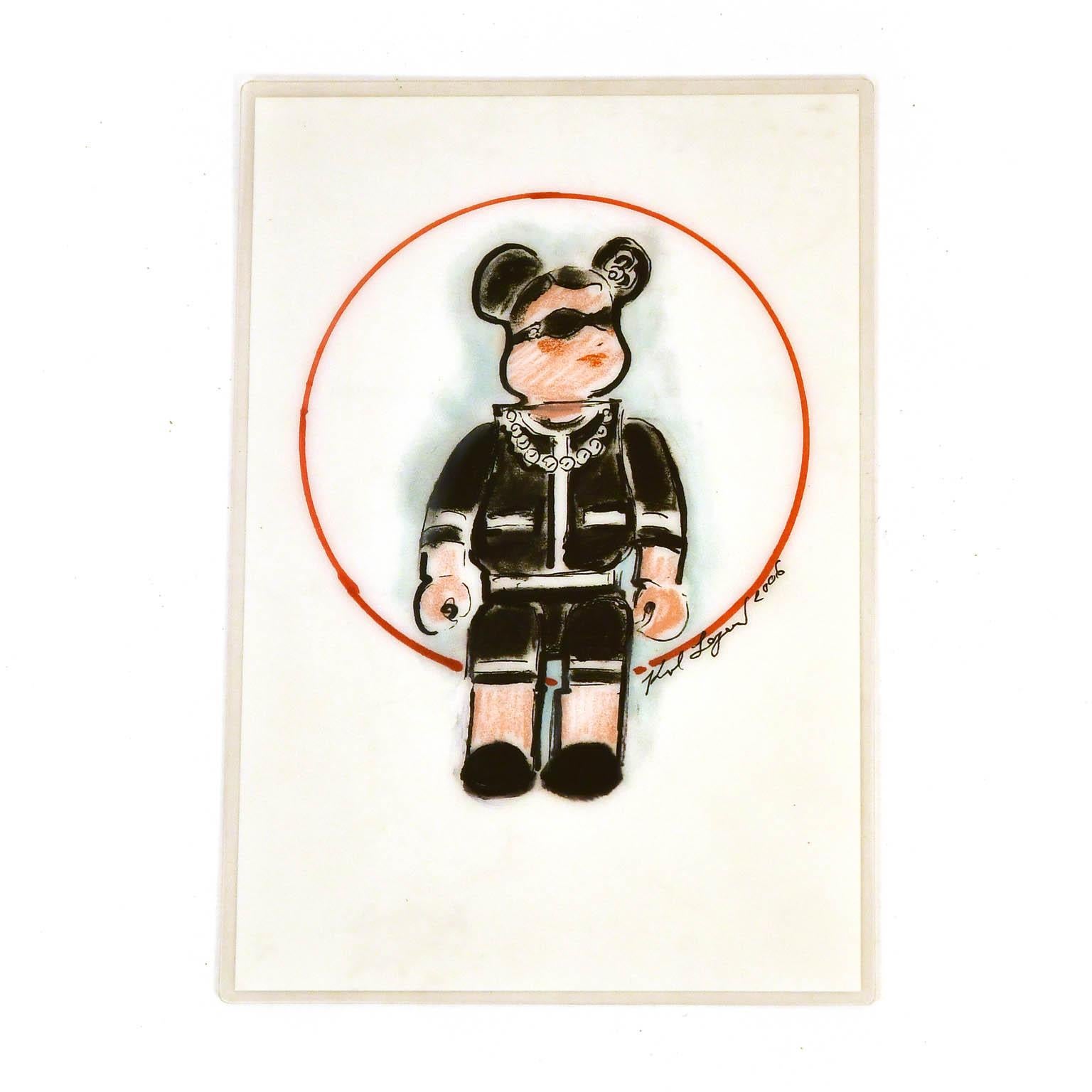 Chanel x Medicom Bearbrick 1000% Edition limitée Nr 206 KARL LAGERFELD 6
