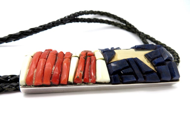 Rare Charles Loloma Flag American Indian Hopi Art Jewelry ...
