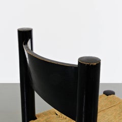 Rare Charlotte Perriand Low Meribel Chair, circa 1950