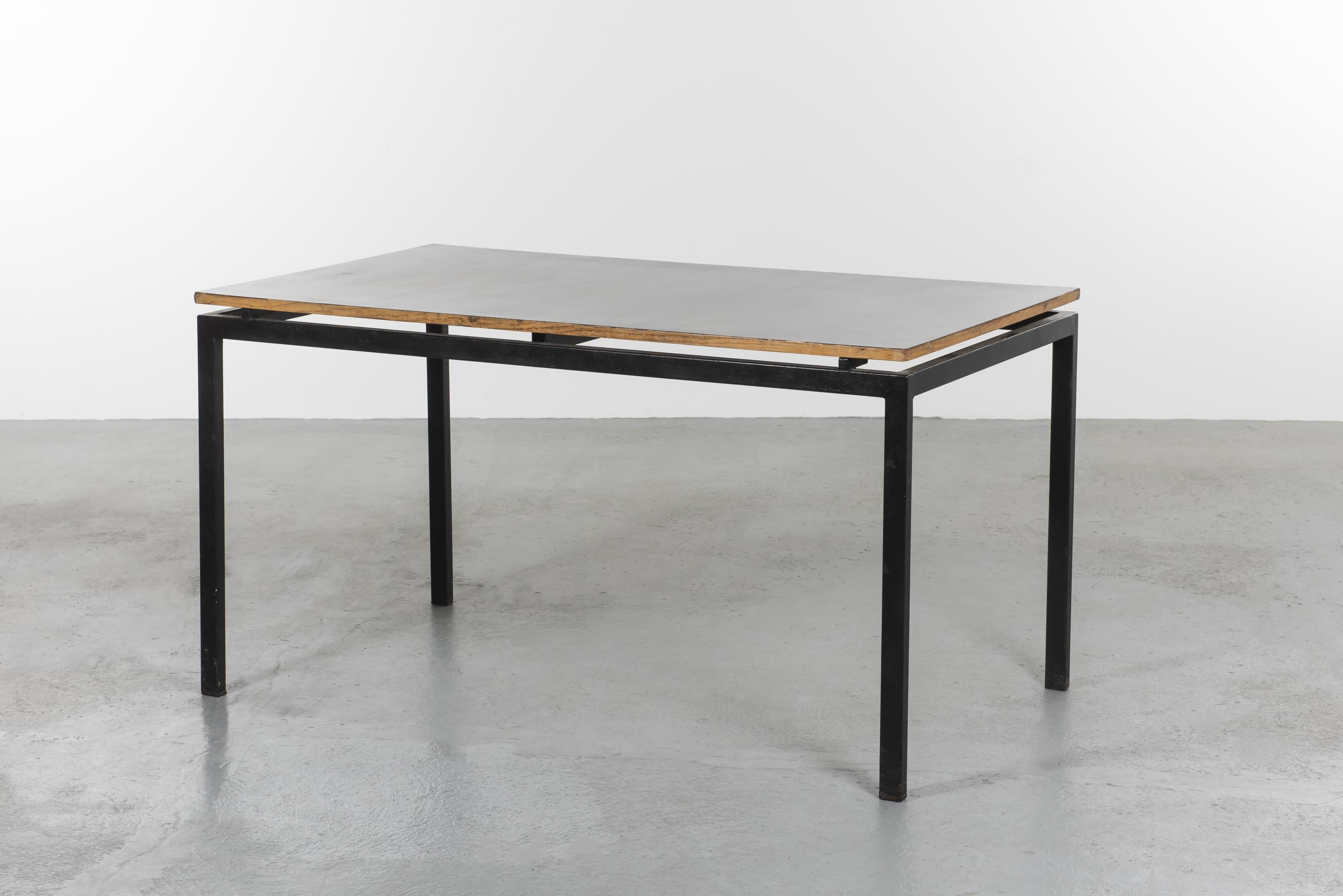 Rare Charlotte Perriand's Refectory Table from Cansado,  Mauritania 3