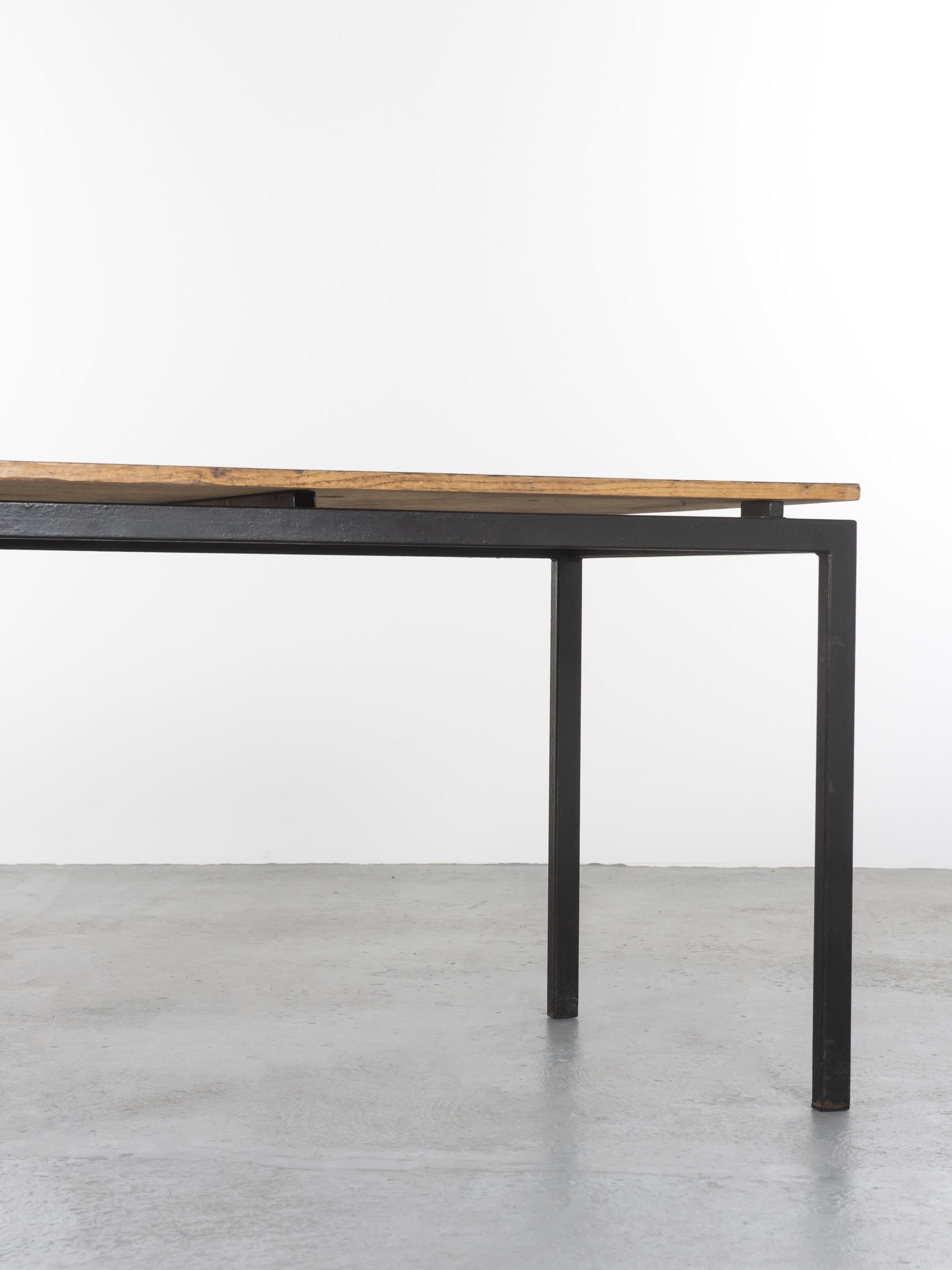 Lacquered Rare Charlotte Perriand's Refectory Table from Cansado,  Mauritania