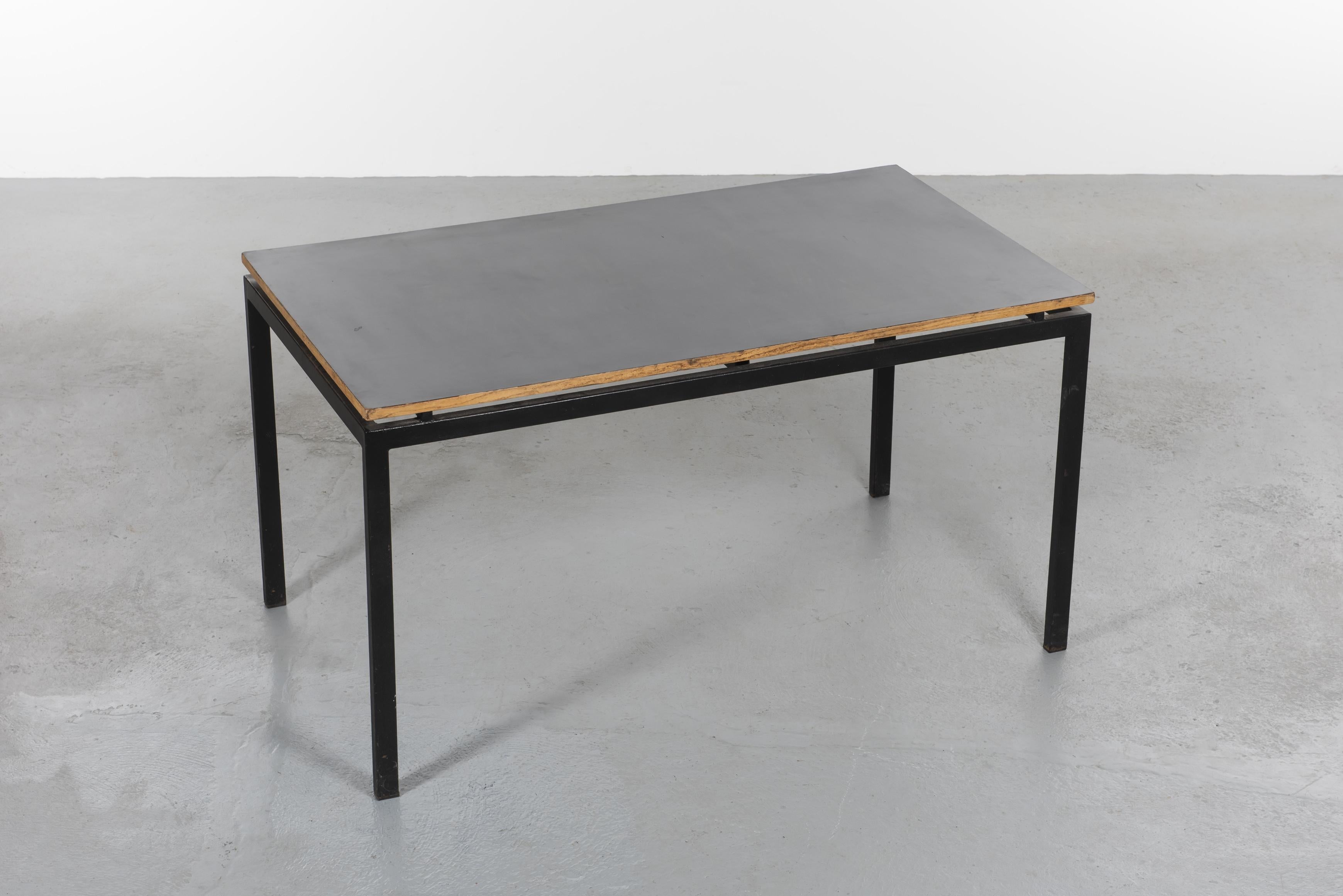 Laminate Rare Charlotte Perriand's Refectory Table from Cansado,  Mauritania