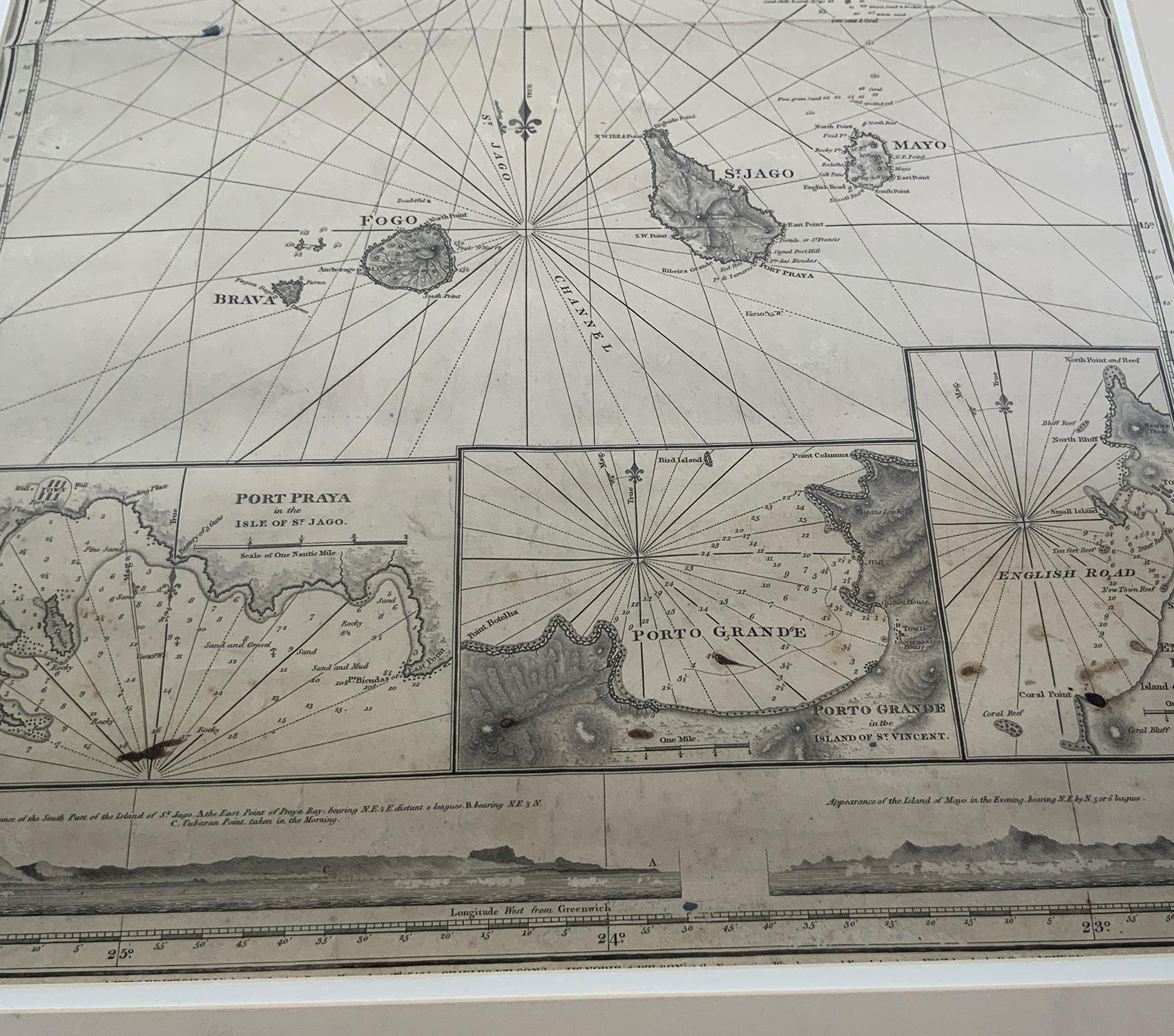 Rare Chart from 1851 Whaling Grounds 3