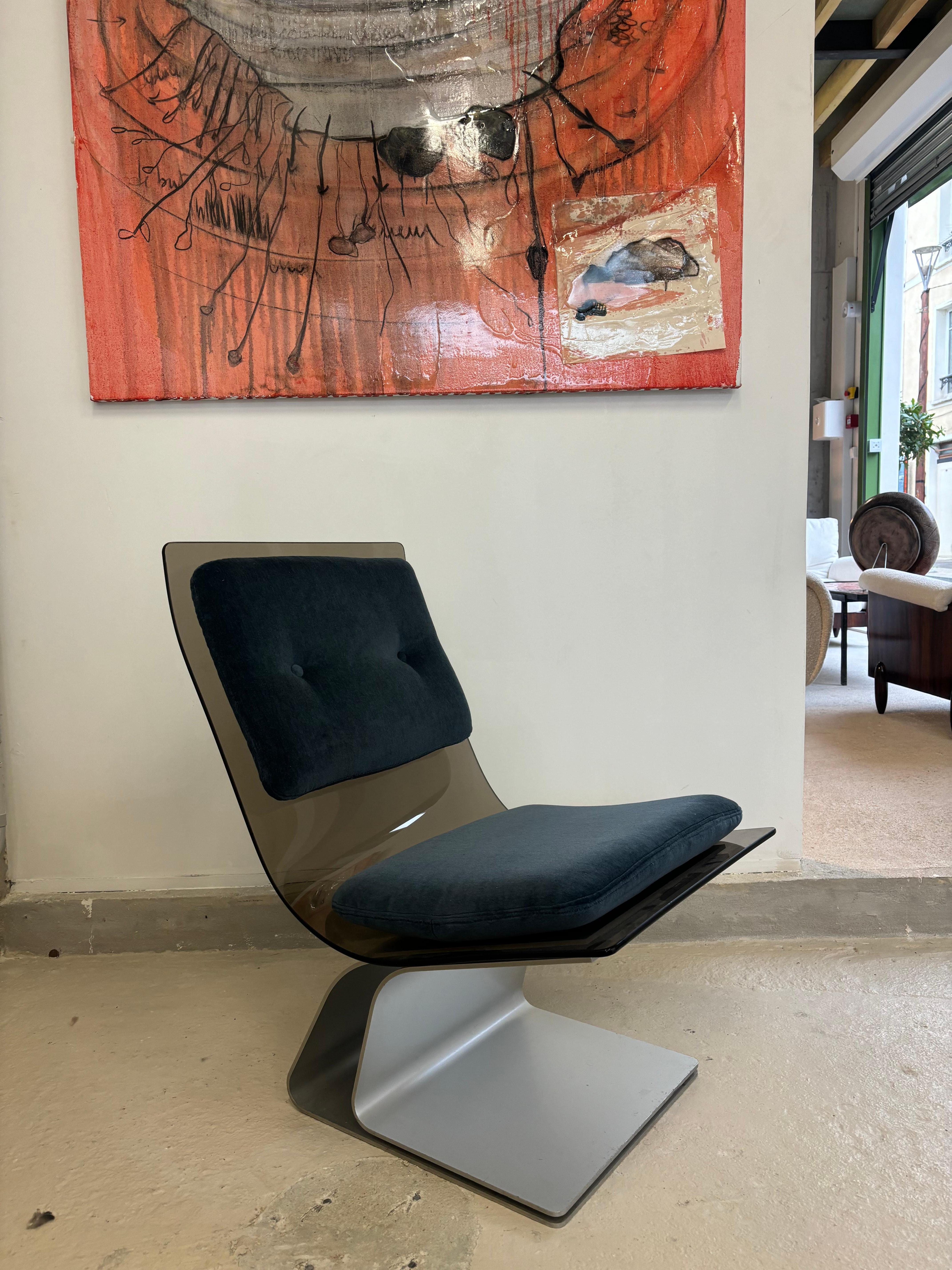 Rare chauffeuse de la maison Jansen en vente 1